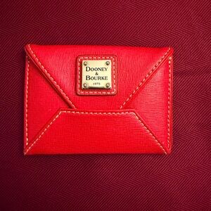 Dooney & Bourke Red Envelope Wallet